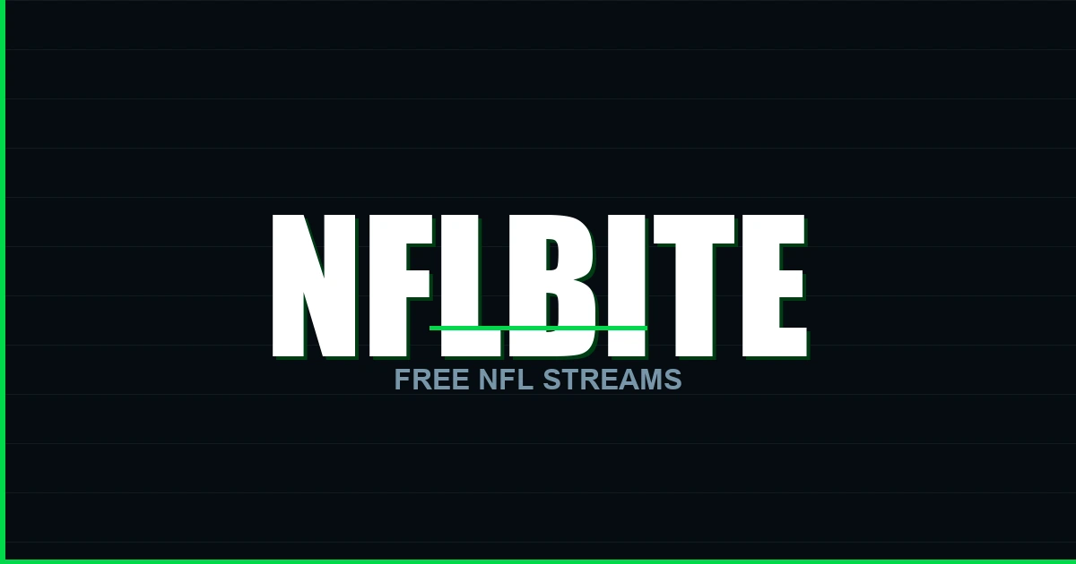 NFLBite free NFL streams — every game live online, regular season playoffs Super Bowl